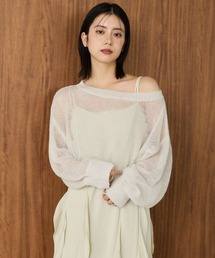 シアーモヘアライクショートプルオーバー 1077984