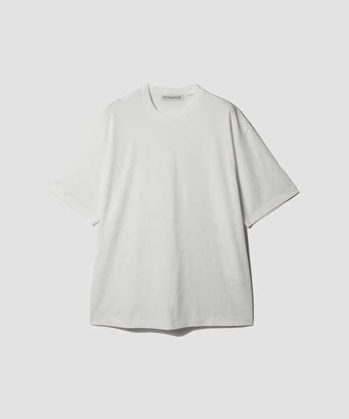 ESTNATION(エストネーション)の「ESTNATION / ショートスリーブカットソー(Tシャツ/カットソー・メンズ・ホワイト/ブラック/チャコールグレー・MEDIUM/X-LARGE/SMALL/LARGE)」の2枚目の写真