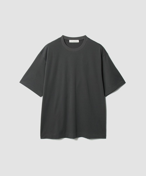 ESTNATION(エストネーション)の「ESTNATION / ショートスリーブカットソー(Tシャツ/カットソー・メンズ・ホワイト/ブラック/チャコールグレー・MEDIUM/X-LARGE/SMALL/LARGE)」の3枚目の写真