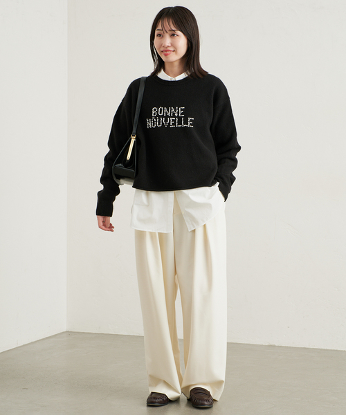 SLOBE IENA(スローブイエナ)の「コットンベーシックシャツ(シャツ/ブラウス・レディース・サックスブルー/ホワイト/ピンク・FREE)」の13枚目の写真