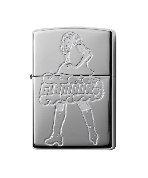 HYSTERIC GLAMOUR(ヒステリックグラマー)の「VIXEN GIRL ZIPPO(アッシュトレイ/ライター・メンズ・シルバー・FREE)」の1枚目の写真