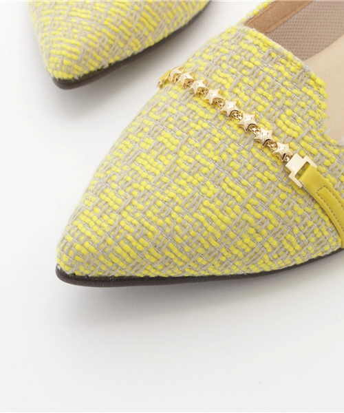 LE TALON（ルタロン）の「ポインテッドスタービットオペラ◆（その他シューズ・レディース・ブラック/イエロー/ブルー系その他/シルバー/グリーン・35/35.5/36/36.5/37/37.5/38）」の16枚目の写真