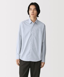 無印良品（ムジルシリョウヒン）の「紳士　洗いざらしブロード長袖シャツ（シャツ/ブラウス）」