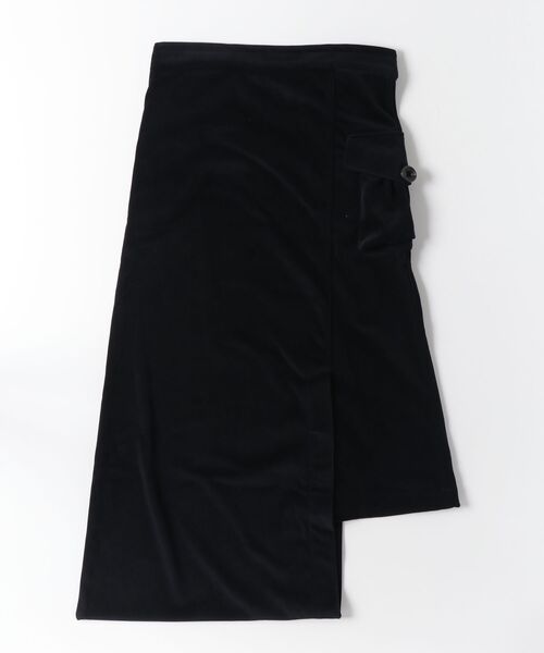 Y-3(ワイスリー)の「Y-3 VELVET CORDUROY UTILITY SKIRT(スカート・レディース・ブラック・MEDIUM/XX-SMALL/X-SMALL/SMALL)」の2枚目の写真