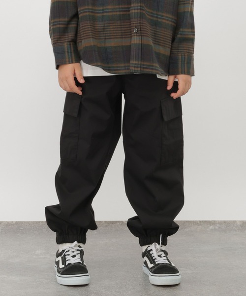 GLOBAL WORK(グローバルワーク)の「スゴラクストレッチカーゴパンツ/1054503(カーゴパンツ・キッズ・ブラック/ベージュ/カーキ・130cm/140cm/150cm/160cm)」の6枚目の写真