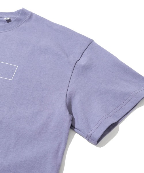 go slow caravan(ゴースローキャラバン)の「USA/C スクエアLOGO バックプリント ミドルTEE W(Tシャツ/カットソー・レディース・アイボリー/ブラック/グリーン/ラベンダー・FREE)」の7枚目の写真