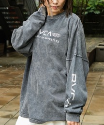 RVCA メンズ STRAIGHT HEX LT ロンT 【2026年秋冬モデル】/ルーカバックプリント長袖ロンT