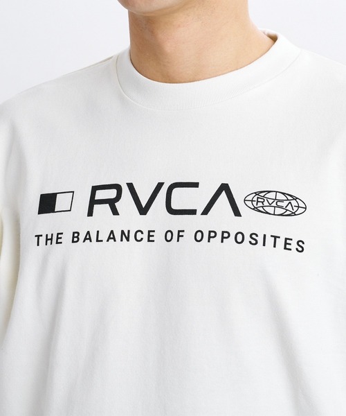RVCA(ルーカ)の「RVCA メンズ STRAIGHT HEX LT ロンT 【2026年秋冬モデル】/ルーカバックプリント長袖ロンT(Tシャツ/カットソー・メンズ・オフホワイト/ブラック系その他2/ブラック/ベージュ/ブルー系その他・SMALL/X-LARGE/LARGE/MEDIUM)」の11枚目の写真
