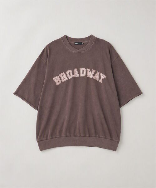 CRAFT STANDARD BOUTIQUE(クラフトスタンダードブティック)の「ピグメントダイ スウェットライク半袖TEE(Tシャツ/カットソー・メンズ・ブラウン/オフホワイト/ブラック・L/M)」の3枚目の写真