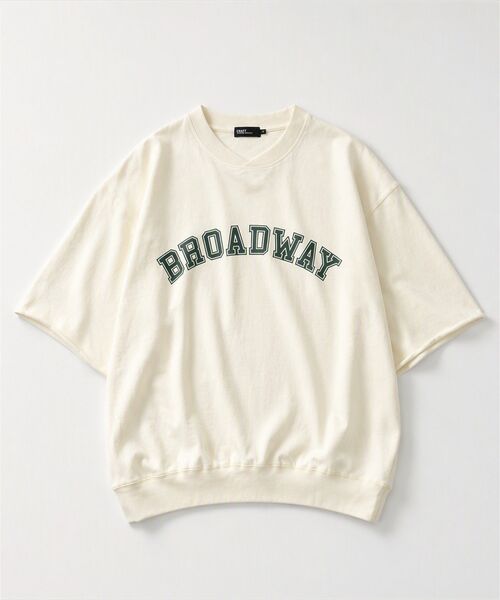 CRAFT STANDARD BOUTIQUE(クラフトスタンダードブティック)の「ピグメントダイ スウェットライク半袖TEE(Tシャツ/カットソー・メンズ・ブラウン/オフホワイト/ブラック・L/M)」の1枚目の写真