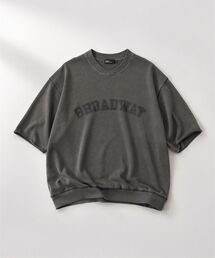 ピグメントダイ スウェットライク半袖TEE