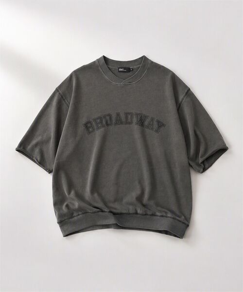CRAFT STANDARD BOUTIQUE(クラフトスタンダードブティック)の「ピグメントダイ スウェットライク半袖TEE(Tシャツ/カットソー・メンズ・ブラウン/オフホワイト/ブラック・L/M)」の14枚目の写真