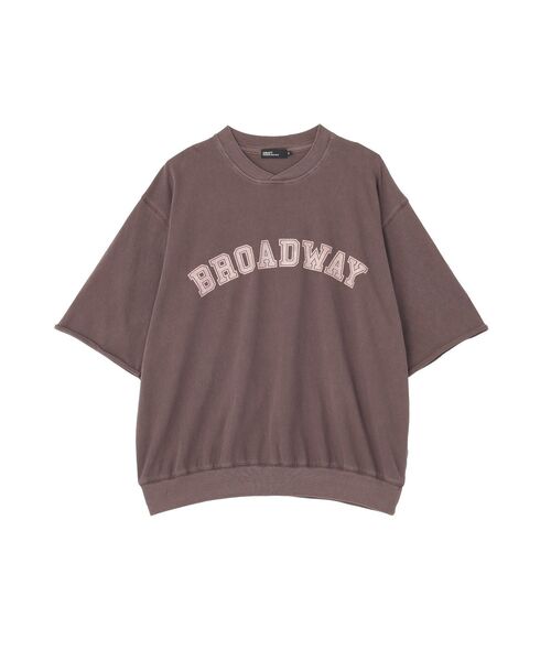 CRAFT STANDARD BOUTIQUE(クラフトスタンダードブティック)の「ピグメントダイ スウェットライク半袖TEE(Tシャツ/カットソー・メンズ・ブラウン/オフホワイト/ブラック・L/M)」の4枚目の写真