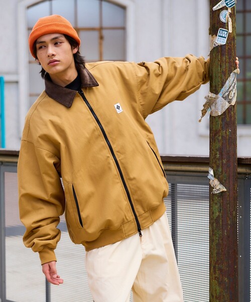 FREAK'S STORE(フリークスストア)の「Columbia/コロンビア 限定展開 Columbia×FREAK'S STORE 別注 インペリアルパーク ワンポイントロゴ ダック ブルゾン(ブルゾン・メンズ・ブラック/ブラウン/ライトブラウン・MEDIUM/LARGE/X-LARGE/SMALL)」の3枚目の写真