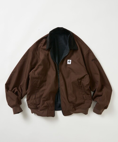 FREAK'S STORE(フリークスストア)の「Columbia/コロンビア 限定展開 Columbia×FREAK'S STORE 別注 インペリアルパーク ワンポイントロゴ ダック ブルゾン(ブルゾン・メンズ・ブラック/ブラウン/ライトブラウン・MEDIUM/LARGE/X-LARGE/SMALL)」の7枚目の写真