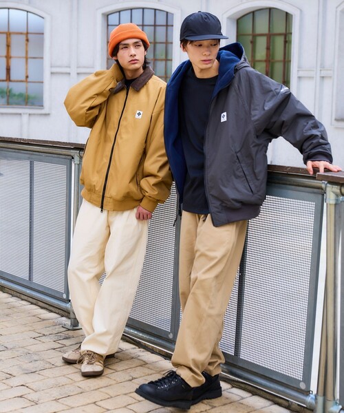 FREAK'S STORE(フリークスストア)の「Columbia/コロンビア 限定展開 Columbia×FREAK'S STORE 別注 インペリアルパーク ワンポイントロゴ ダック ブルゾン(ブルゾン・メンズ・ブラック/ブラウン/ライトブラウン・MEDIUM/LARGE/X-LARGE/SMALL)」の22枚目の写真