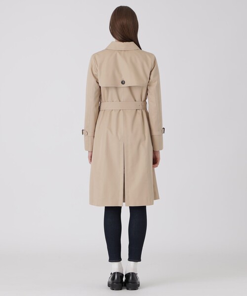 BLUE LABEL CRESTBRIDGE(ブルーレーベルクレストブリッジ)の「ライトギャバジントレンチコート(トレンチコート・レディース・ベージュ・38/40/36)」の4枚目の写真