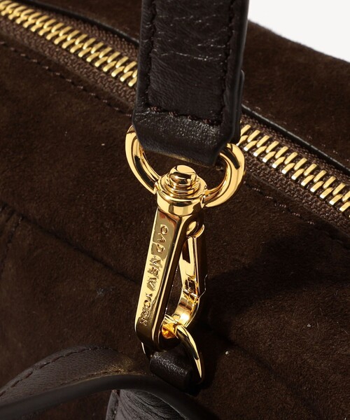 OAD NEW YORK(オーエーディーニューヨーク)の「【別注】OAD NEW YORK MARGOT SUEDE バッグ(ハンドバッグ・レディース・ダークブラウン・FREE)」の3枚目の写真