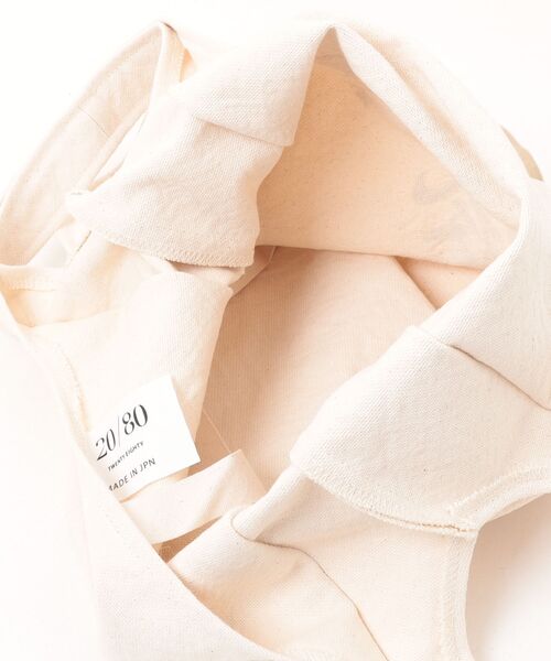 ADAM ET ROPE'（アダムエロペ）の「20/80 SAKABUKURO CANVAS #8 GROCERY BAG（トートバッグ・メンズ・ホワイト系その他2・FREE）」の4枚目の写真