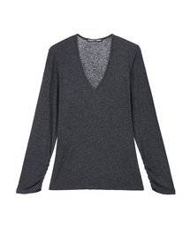 Slim Shirring T Shirts (8color)