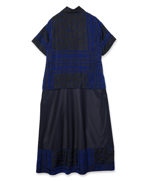 mintdesigns（ミントデザインズ）の「Dot Doll Bandana Dress（ワンピース・レディース・ベージュ/ネイビー・ONESIZE）」の7枚目の写真