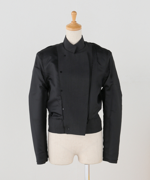 OPEN Yy(オープンワイワイ)の「Geek Office / ギークオフィス OPEN YY Woven DOUBLEBREASTED BLAZ(その他アウター・レディース・ブラック/ブラック系その他・SMALL)」の9枚目の写真