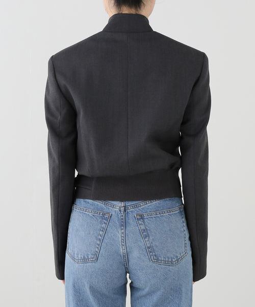 OPEN Yy(オープンワイワイ)の「Geek Office / ギークオフィス OPEN YY Woven DOUBLEBREASTED BLAZ(その他アウター・レディース・ブラック/ブラック系その他・SMALL)」の16枚目の写真