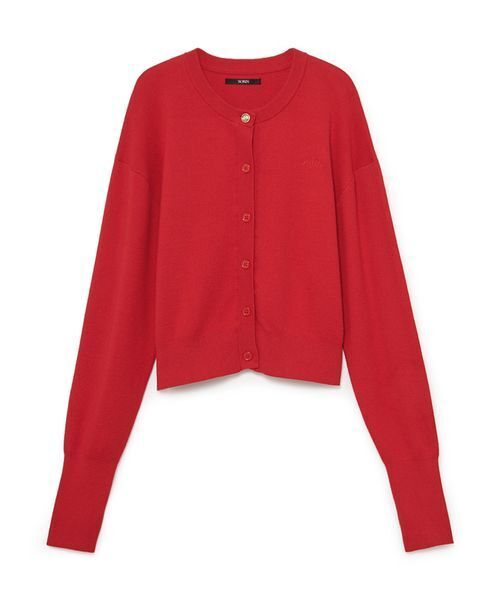 SORIN(ソリン )の「Smooth Short Cardigan / スムースショートカーディガン(カーディガン/ボレロ・レディース・レッド/ダークグレー・38)」の14枚目の写真