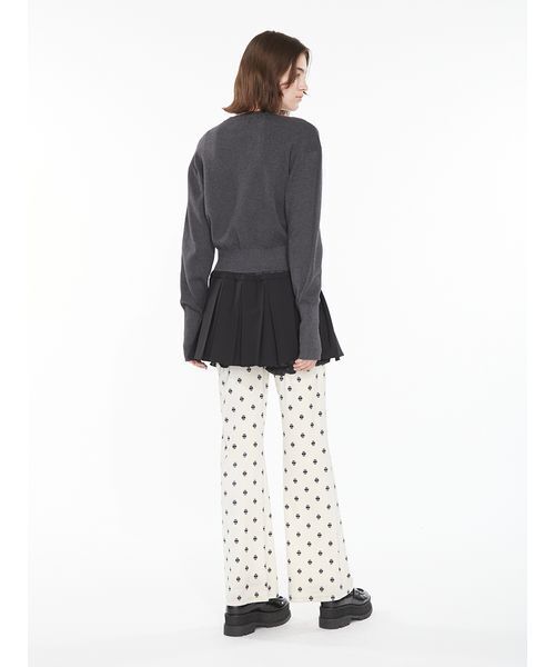 SORIN(ソリン )の「Smooth Short Cardigan / スムースショートカーディガン(カーディガン/ボレロ・レディース・レッド/ダークグレー・38)」の18枚目の写真