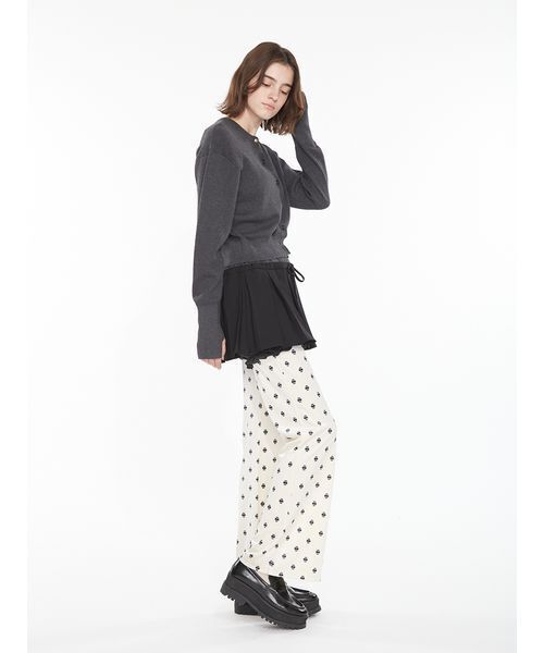 SORIN(ソリン )の「Smooth Short Cardigan / スムースショートカーディガン(カーディガン/ボレロ・レディース・レッド/ダークグレー・38)」の19枚目の写真