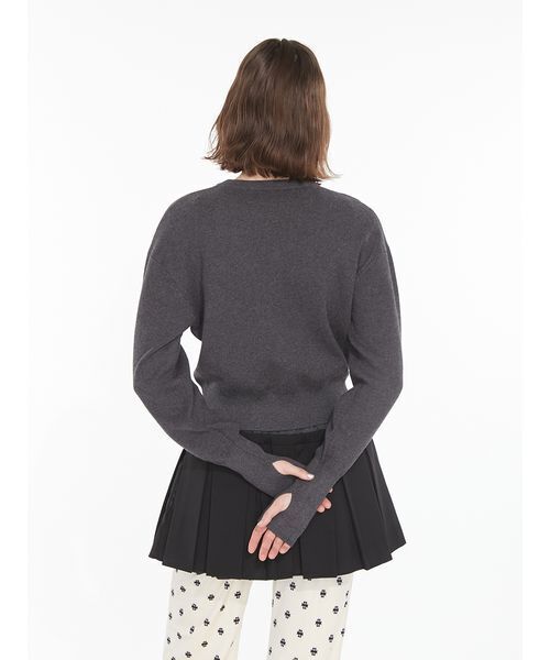 SORIN(ソリン )の「Smooth Short Cardigan / スムースショートカーディガン(カーディガン/ボレロ・レディース・レッド/ダークグレー・38)」の21枚目の写真