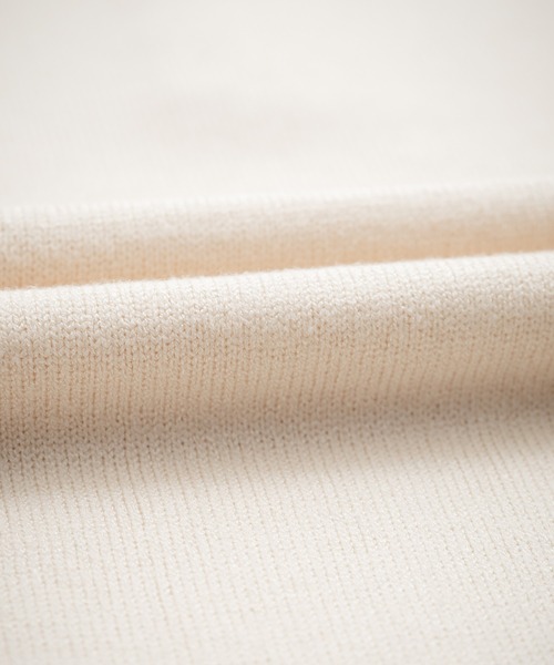 Rocky Monroe(ロッキーモンロー)の「リラックスフィット多機能ヘンリーネックニット 抗菌防臭 ストレッチ マシンウォッシャブル(ニット/セーター・メンズ・カーキ/ブラック/オフホワイト/ブラック系/グレー/ブラウン/ネイビー/チャコール・M/XL/L)」の22枚目の写真