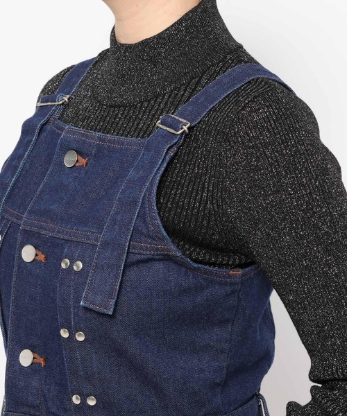 HARE（ハレ）の「Wrangler×HARE ウエスタンジャンスカ(HARE)（ジャンパースカート・レディース・インディゴブルー/ブラック・FREE）」の17枚目の写真