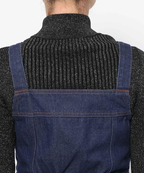 HARE（ハレ）の「Wrangler×HARE ウエスタンジャンスカ(HARE)（ジャンパースカート・レディース・インディゴブルー/ブラック・FREE）」の8枚目の写真