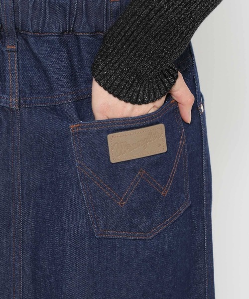 HARE（ハレ）の「Wrangler×HARE ウエスタンジャンスカ(HARE)（ジャンパースカート・レディース・インディゴブルー/ブラック・FREE）」の10枚目の写真