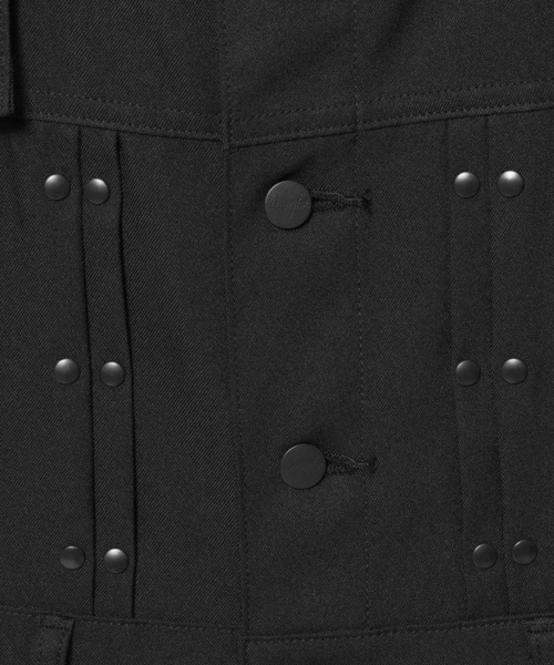 HARE（ハレ）の「Wrangler×HARE ウエスタンジャンスカ(HARE)（ジャンパースカート・レディース・インディゴブルー/ブラック・FREE）」の4枚目の写真