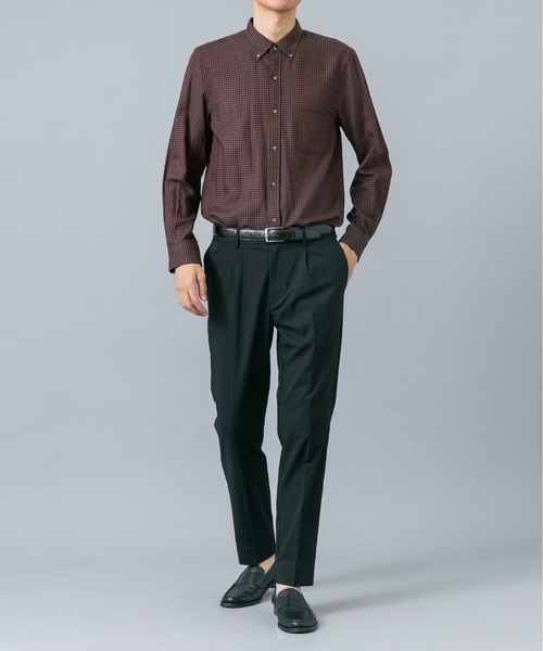 URBAN RESEARCH ROSSO MEN（アーバンリサーチロッソメン）の「『セットアップ対応/防シワ』ストレッチウールテーパードスラックス（スラックス・メンズ・ネイビー/ブラック・X-LARGE/LARGE/MEDIUM/SMALL）」の7枚目の写真