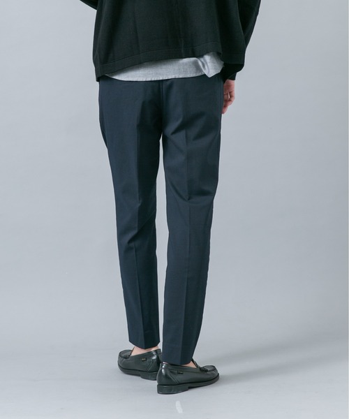 URBAN RESEARCH ROSSO MEN（アーバンリサーチロッソメン）の「『セットアップ対応/防シワ』ストレッチウールテーパードスラックス（スラックス・メンズ・ネイビー/ブラック・X-LARGE/LARGE/MEDIUM/SMALL）」の9枚目の写真