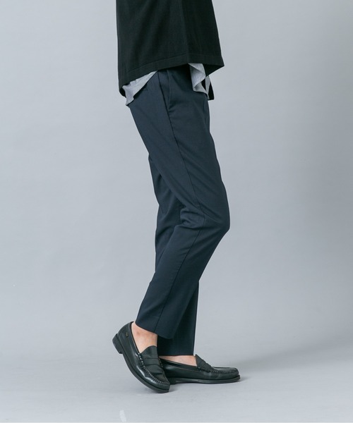 URBAN RESEARCH ROSSO MEN（アーバンリサーチロッソメン）の「『セットアップ対応/防シワ』ストレッチウールテーパードスラックス（スラックス・メンズ・ネイビー/ブラック・X-LARGE/LARGE/MEDIUM/SMALL）」の10枚目の写真