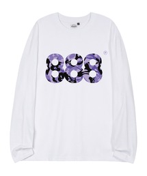 X8 NUMBER.888 ホワイト オーバーサイズ ロングスリーブ 10カラー