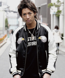 JACKROSE | 裏メッシュイーグル刺繍スカジャン(スカジャン)