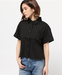 ストライプショートスリーブシャツ