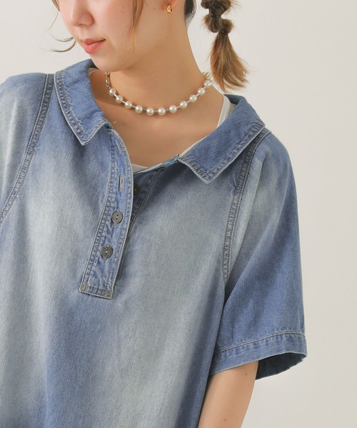 somari imagination（ソマリ イマジネーション）の「『ピュアヴィンテージデニムロングワンピース』（ワンピース・レディース・ワンウォッシュ・FREE）」の16枚目の写真