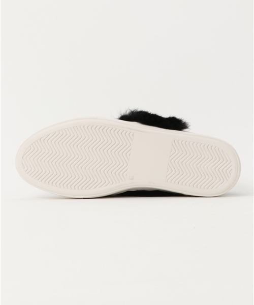 ASZAKKA（アザッカ）の「（ZW0625）ﾌｧｰﾚｻﾞｰｽﾆｰｶｰ（スニーカー・レディース・ホワイト/ブラック・L/M）」の4枚目の写真