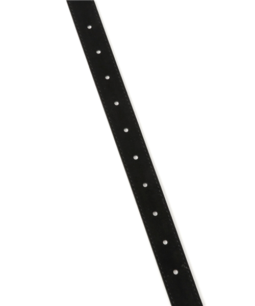 MOUSSY（マウジー）の「BUCKLE SUEDE BELT（ベルト・レディース・ブラウン/ブラック・FREE）」の3枚目の写真