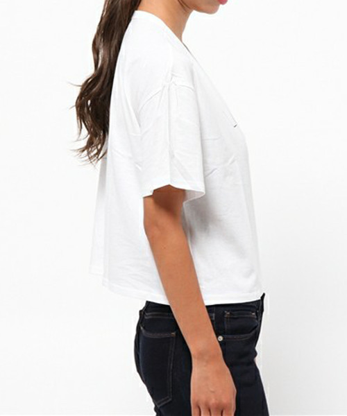 PLAIN CLOTHING（プレーンクロージング）の「ロゴTシャツ【PLAIN CLOTHING】（Tシャツ/カットソー・レディース・ホワイト/ブラック・FREE）」の9枚目の写真