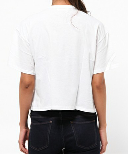 PLAIN CLOTHING（プレーンクロージング）の「ロゴTシャツ【PLAIN CLOTHING】（Tシャツ/カットソー・レディース・ホワイト/ブラック・FREE）」の10枚目の写真