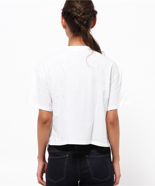 PLAIN CLOTHING（プレーンクロージング）の「ロゴTシャツ【PLAIN CLOTHING】（Tシャツ/カットソー・レディース・ホワイト/ブラック・FREE）」の5枚目の写真