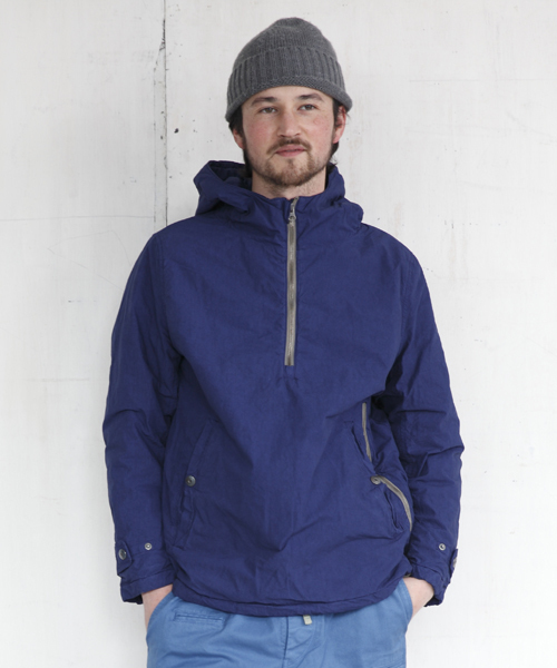 dip(ディップ)の「【dip】ディップ/ プルオーバー(ミリタリージャケット・メンズ・インディゴブルー/ブルー・LARGE/MEDIUM)」の2枚目の写真