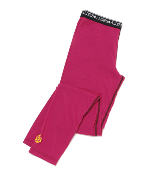 ALDIES（アールディーズ）の「Function Spats バイカラー スパッツ（レギンス/スパッツ・メンズ・ブラック/バーガンディー/ネイビー/レッド・FREE）」の3枚目の写真